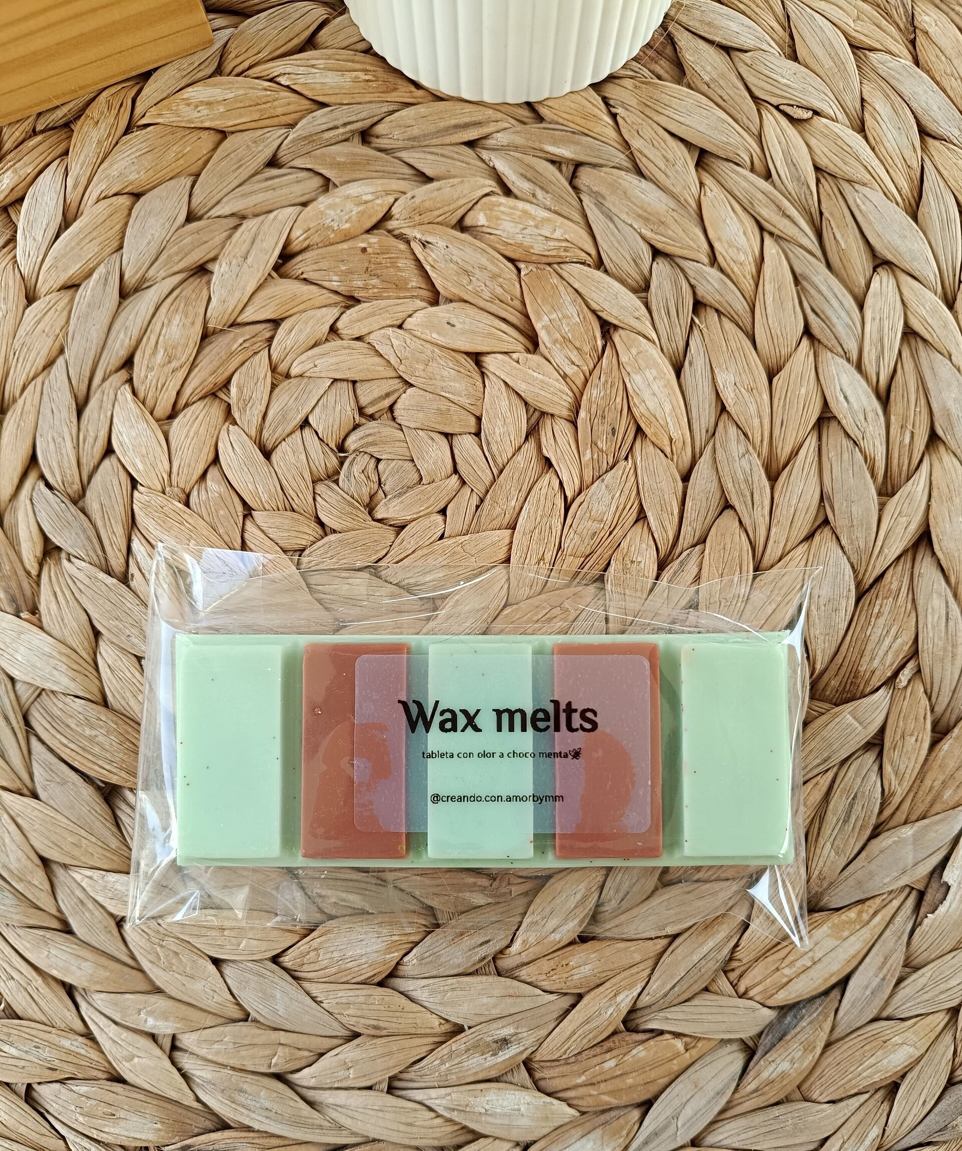 Tableta wax melts olor a choco menta - 1