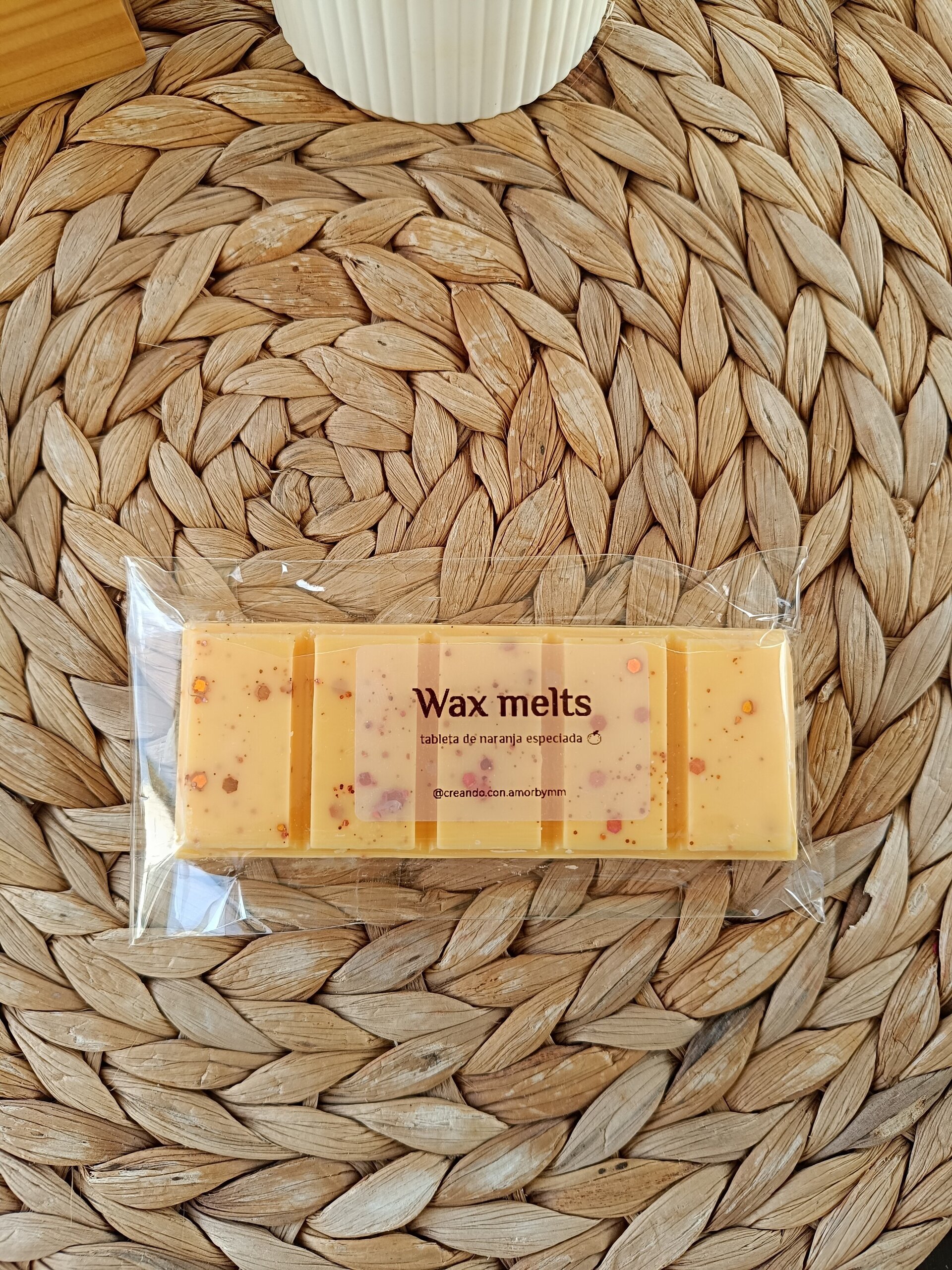 Tableta wax melts olor a naranja especiada - 1