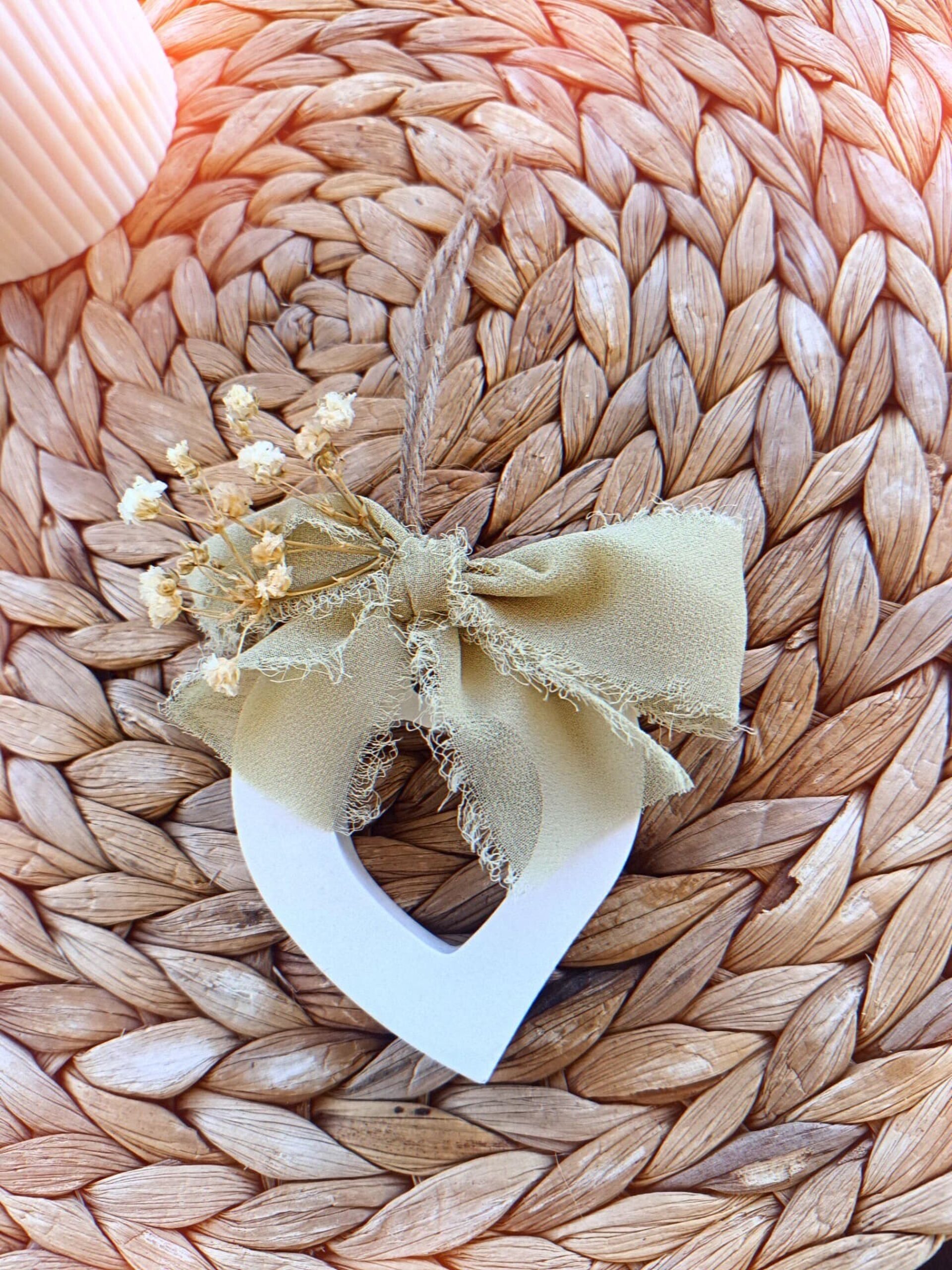 Corazón perfumado de resina acrílica - 2